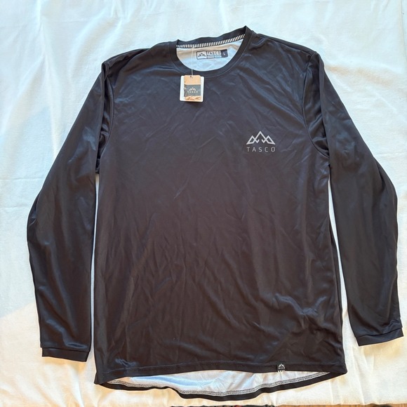 Tasco Other - Tasco Mens Long Sleeve‎ T Shirt Black Size L Outdoor Athletic